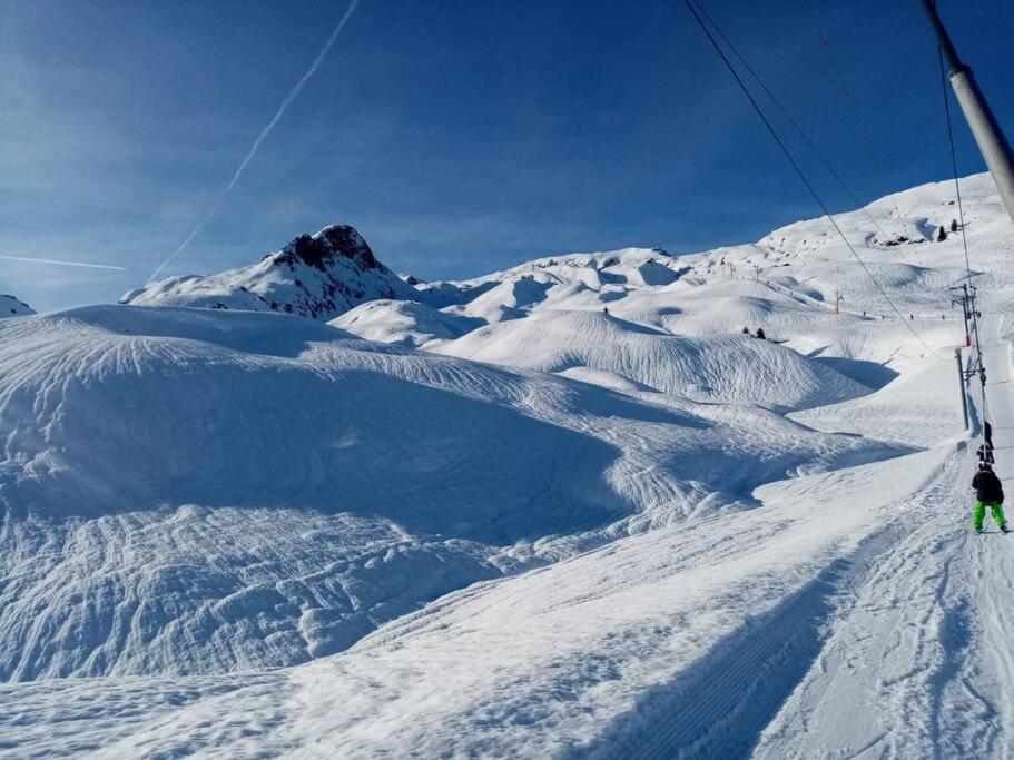 L'Appartement Les Bossons En Lisiere De Foret Dans Le Chalet Genepi Arêches Exterior foto